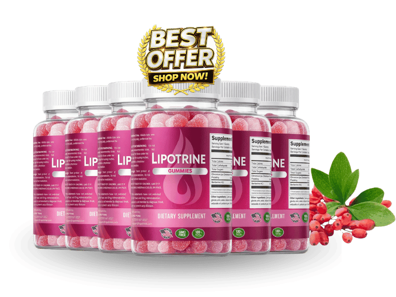 Lipo Trine Gummies 6 Bottle